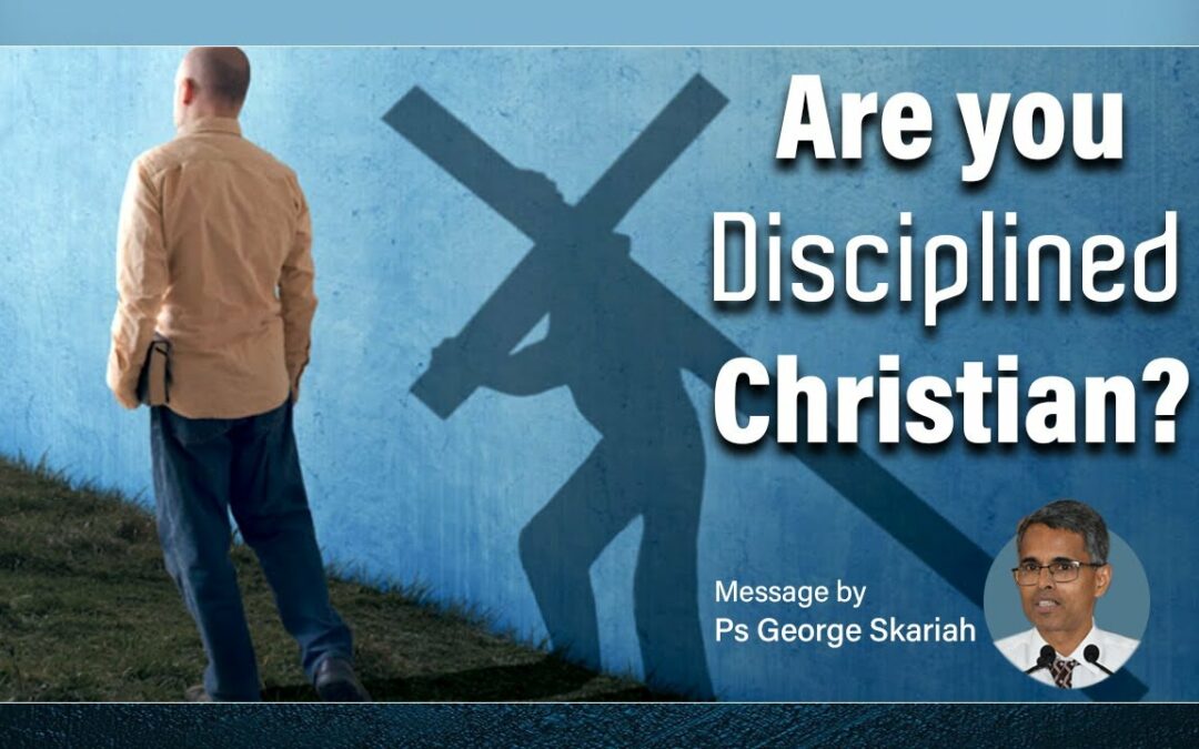 1 My Spiritual Life A Disciplined Life
