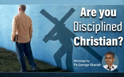My Spiritual Life, A Disciplined Life?